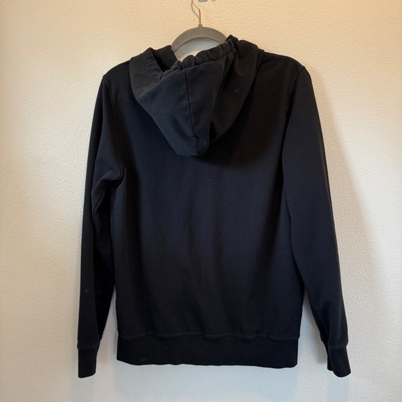 GOODLIFE Womens Full Zip Hoodie Black Size M Cotton Spandex Blend Made USA - Picture 6 of 14